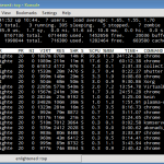 system monitor linux command line