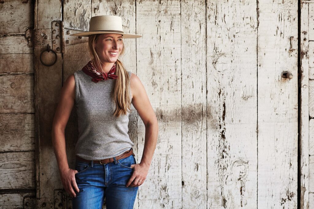 Elizabeth Poett is a seventh-generation cattle rancher
