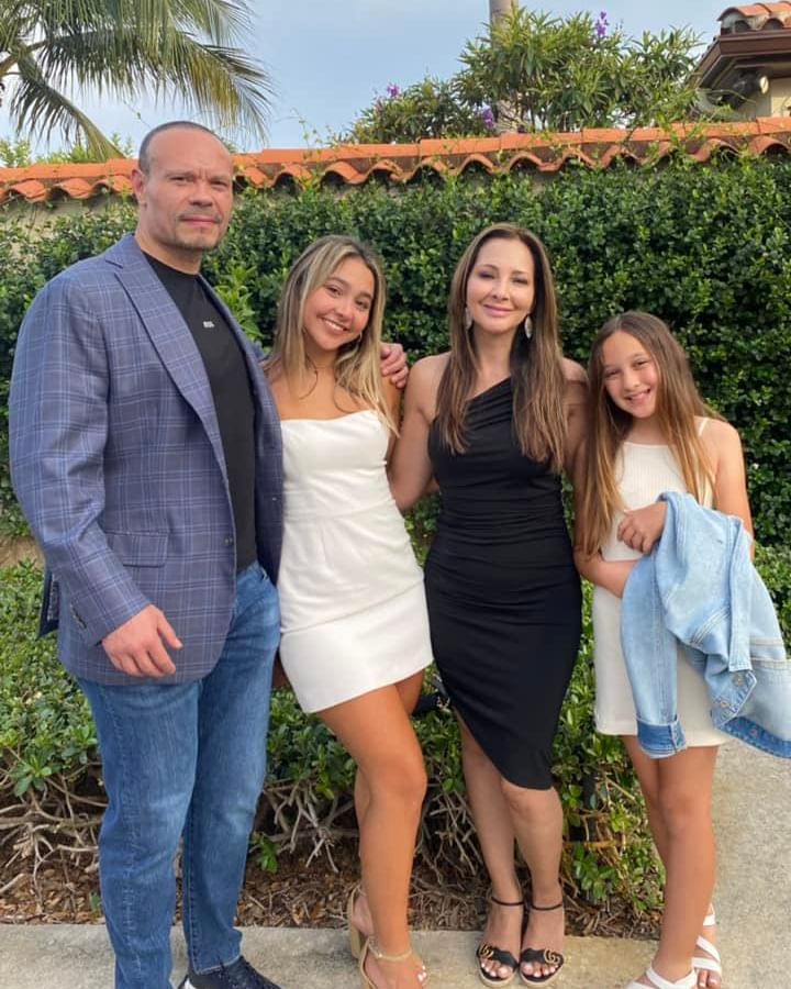 Paula and Dan Bongino with their daughters