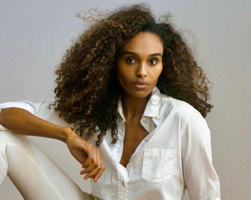 Gelila Bekele is an Ethiopian model